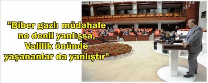 Ercokun'dan biber gazl mdahale yorumu