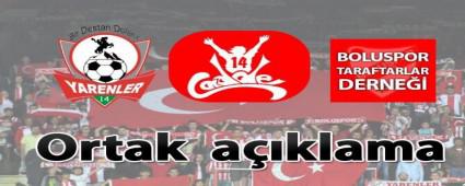 Taraftarlardan tam destek...