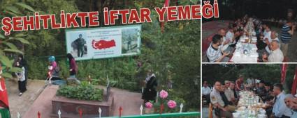 Mudurnu'da ehitler iin iftar yemei verildi