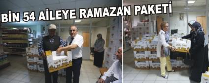htiya sahibi bin 54 aileye ramazan paketi