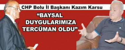 BAYSAL DUYGULARIMIZA TERCMAN OLDU