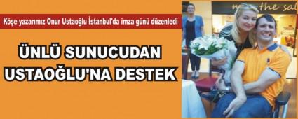 Ustaolu, stanbul'da imza gn dzenledi