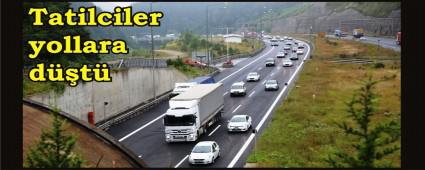 Tatilciler yollara dt