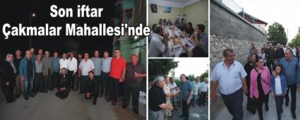 Son iftar akmalar Mahallesi'nde