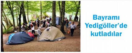 Yedigller'de bayram younluu