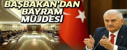 BABAKAN YILDIRIM'DAN TATL MJDES