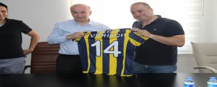 Fenerbahelilerden Boluspor ynetimine ziyaret