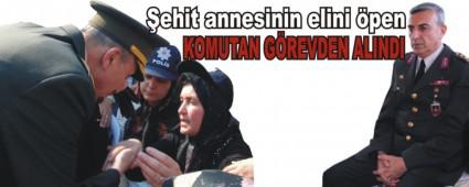 Bolu Jandarma Alay komutan grevden uzaklatrld