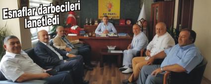 Esnaflar darbecileri lanetledi