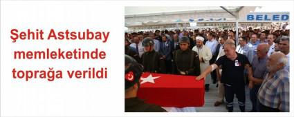 ehit Astsubay memleketinde topraa verildi