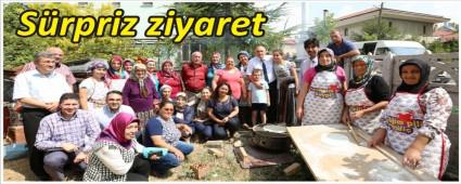 BAKAN YILMAZ'DAN KURSYERLERE SRPRZ ZYARET