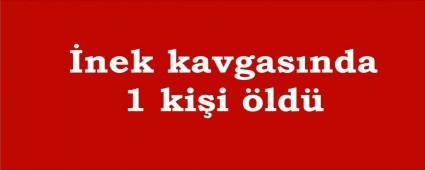 nek kavgas yznden 1 kii ld