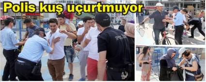 Meydanda youn gvenlik nlemi