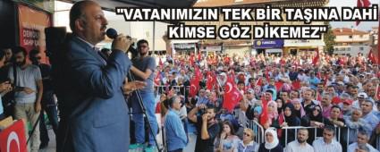 "Milli iradeye sahip kan kardelerime teekkr ediyorum"