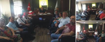 AK Parti'ye ziyaretler sryor