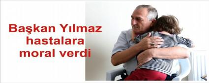 Hastalara moral oldu