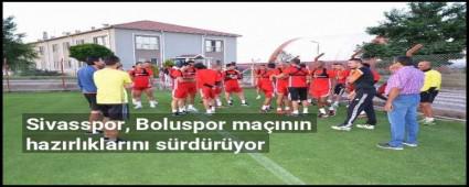 Sivasspor, Boluspor mann hazrlklarn srdryor