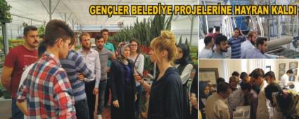 GENLER BELEDYE PROJELERNE HAYRAN KALDI