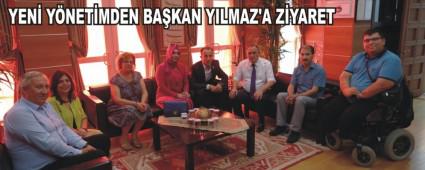 Yeni ynetimden Bakan Ylmaz'a ziyaret