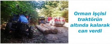 Traktrn altnda hayatn kaybetti