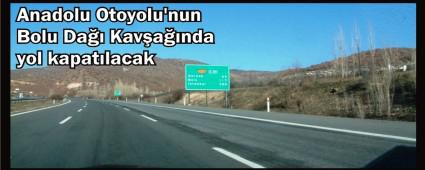 Yol 3 gn trafie kapatlacak