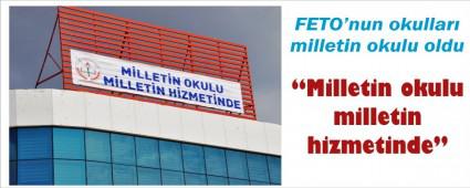 FETO Okulu milletin okulu oldu