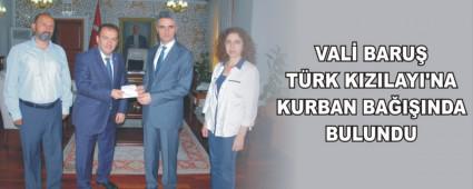 VAL BARU TRK KIZILAYI'NA KURBAN BAIINDA BULUNDU