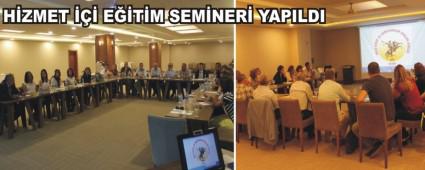 HZMET  ETM SEMNER YAPILDI