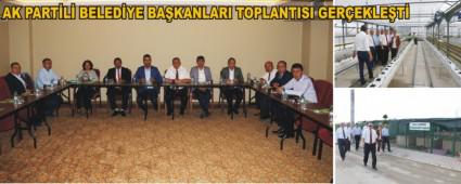AK PARTL BELEDYE BAKANLARI TOPLANTISI GEREKLET