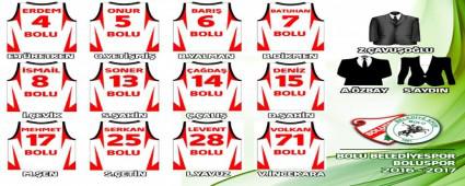 12 kiilik kadro tamam