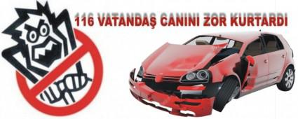 116 VATANDA CANINI ZOR KURTARDI