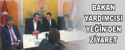 BAKAN YARDIMCISI YEN'DEN ZYARET