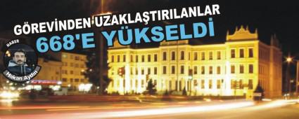 GREVNDEN UZAKLATIRILANLAR 668'E YKSELD