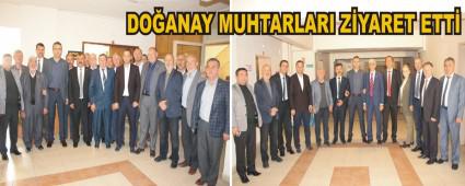 DOANAY MUHTARLARI ZYARET ETT
