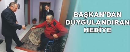 BAKAN'DAN DUYGULANDIRAN HEDYE