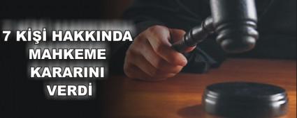 MAHKEME KARARINI VERD