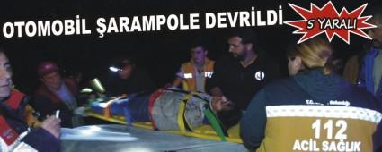 BOLU'DA OTOMOBL ARAMPOLE DEVRLD