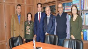 AVU, VEDA ZYARETLERNE DEVAM EDYOR