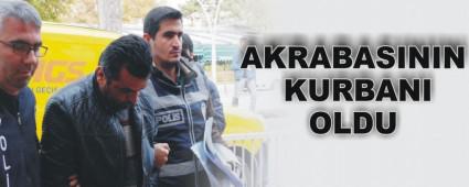 AKRABASININ KURBANI OLDU