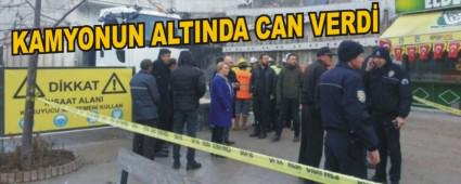 KAMYONUN ALTINDA CAN VERD