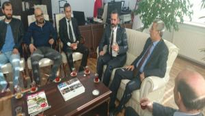 GAZETECLERDEN EMNYET MDRNE ZYARET 