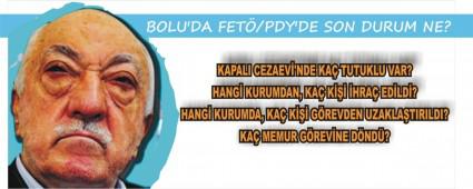 BOLU'DA FET/PDY'DE SON DURUM NE?