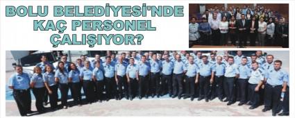 BOLU BELEDYES'NDE KA PERSONEL ALIIYOR?