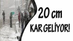 DKKAT BOLU BU GECE KAR VAR