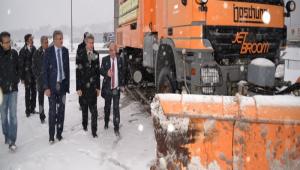 Vali Baru yol gvenlii hakknda bilgi ald