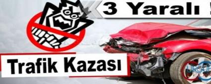 ki otomobil arpt; 3 yaral