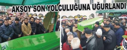 AKSOY SON YOLCULUUNA UURLANDI