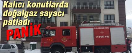 Kalc konutlardaki patlama korkuttu