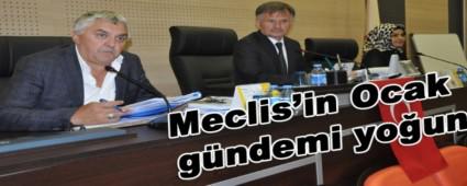 Meclis'in Ocak gndemi youn