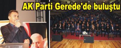 AK Parti Gerede'de bulutu
